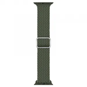 BStrap Elastic Nylon remienok na Apple Watch 38/40/41mm, olive green (SAP013C03)