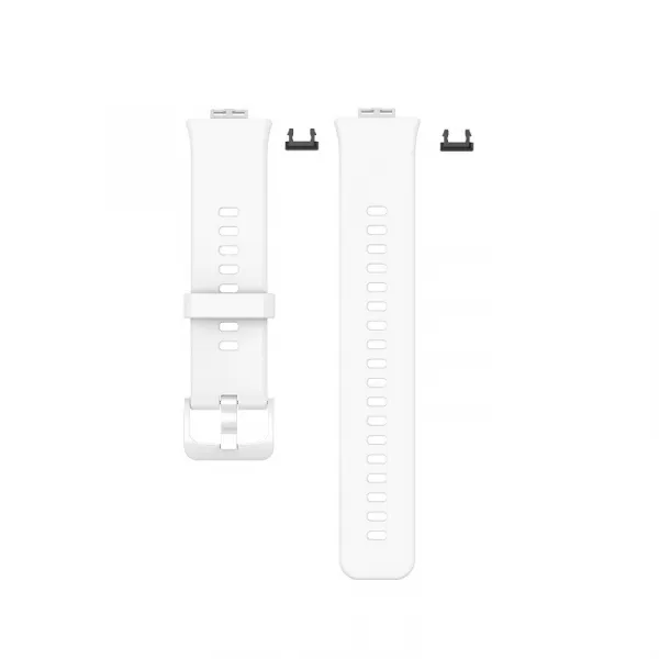 BStrap Silicone remienok na Huawei Watch Fit, white (SHU005C02)