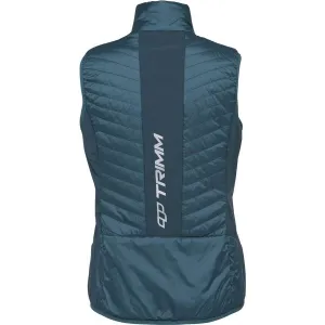 TRIMM ZENA VEST Dámska celoročná vesta, modrá, veľkosť XXL