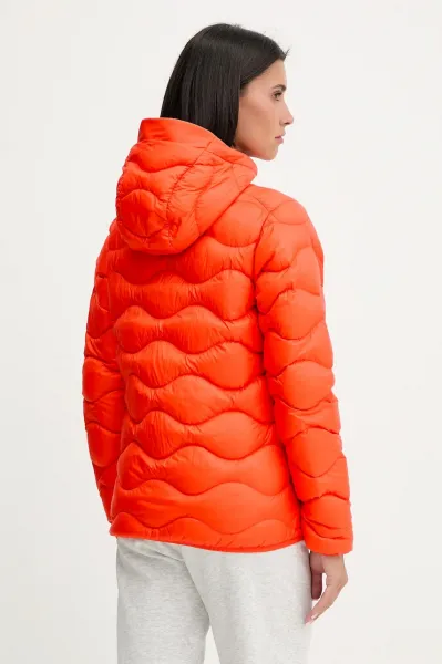 Bunda Peak Performance W Helium Down Hood Jacket Solar Burst