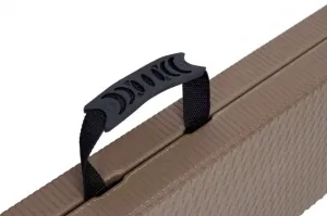 Záhradná lavica RATTAN hnedá