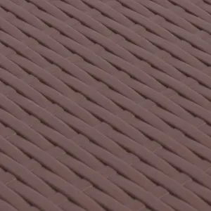 Záhradná lavica RATTAN hnedá