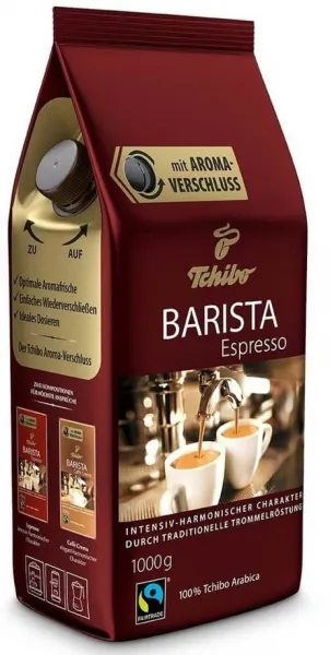 Káva Tchibo Barista Espresso zrnková 1 kg