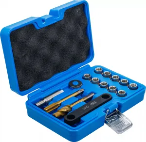 BGS Technics BGS 8408 – sada na opravu závitov brzdových strmeňov VAG (M12 × 1,5 mm, 15 ks)