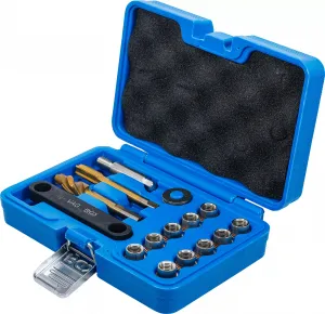 BGS Technics BGS 8408 – sada na opravu závitov brzdových strmeňov VAG (M12 × 1,5 mm, 15 ks)