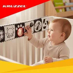 Kruzzel kontrastná látková knižka