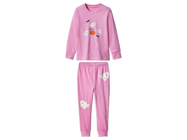 lupilu® Dievčenské pyžamo s halloweenskym motívom