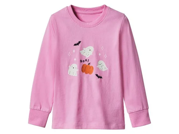 lupilu® Dievčenské pyžamo s halloweenskym motívom