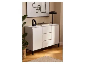 Livarno® Komoda s 3 zásuvkami a 2 dvierkami