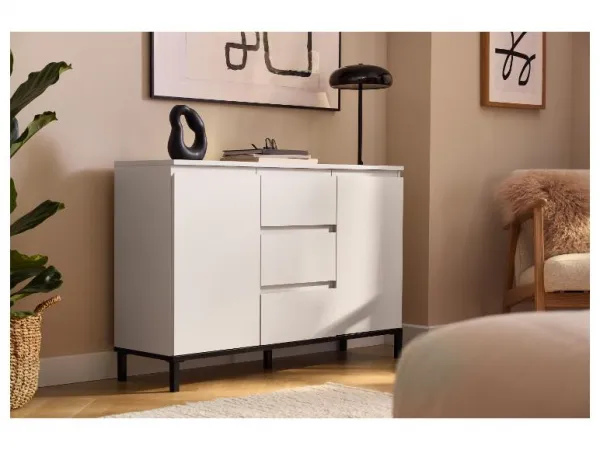 Livarno® Komoda s 3 zásuvkami a 2 dvierkami
