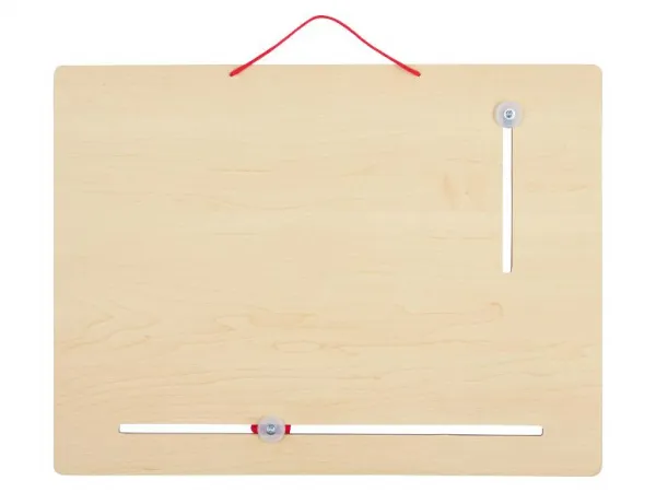 lupilu® Drevený laptop/Magnetické hodiny (magnetické hodiny)