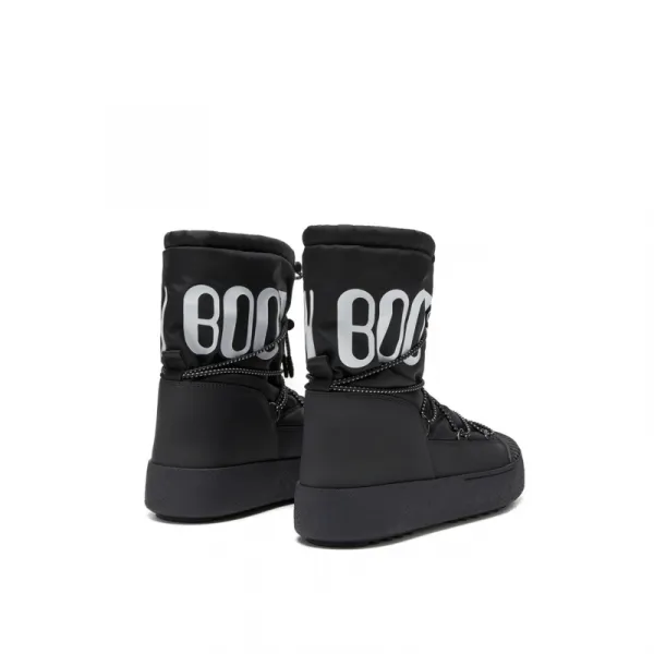 Pánske vysoké zimné topánky MOON BOOT MB MTRACK POLAR NYLON, N001 BLACK