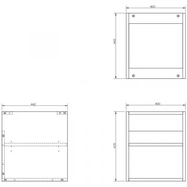 Mexen Box-A 91AX2-0400-470-0-66