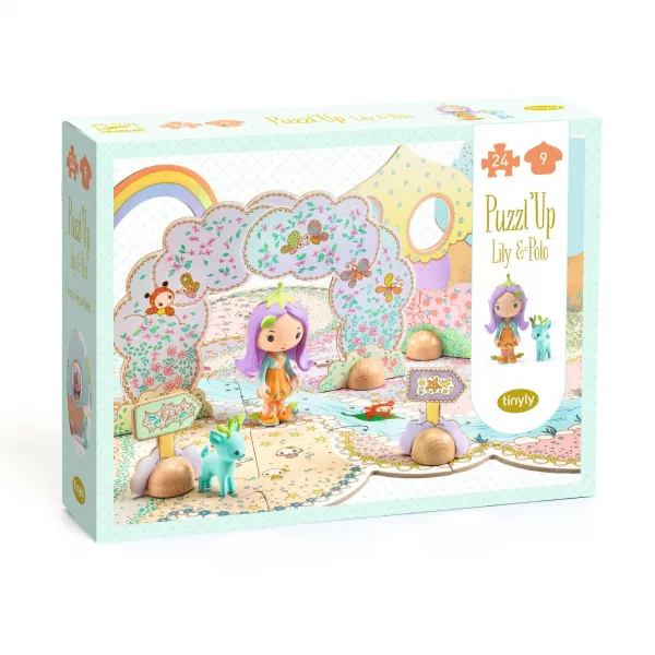 Tinyly – Puzzl’Up – Elfka Lily a kúzelný svet – 33 ks