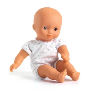 Mini Pomea – bábika Sasha v prešívanom košíku