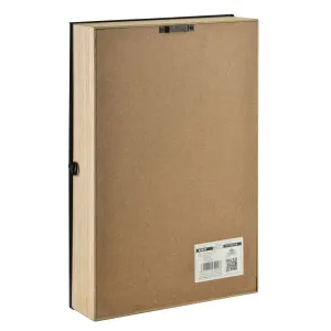 Mondex Skrinka na kľúče STACY Susi 30x20 cm čierna/hnedá