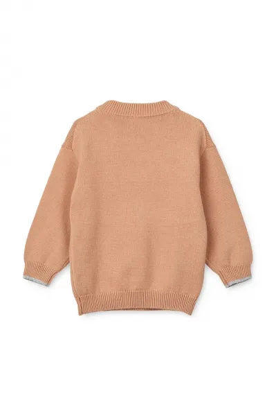 Detská bavlnená mikina Liewood Orlane Embroidery Knit Jumper