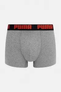 Puma priliehavé boxerky pánske bavlnené s elastanom Everyday Basic 2-pak