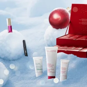 Clarins Advent Calendar 12 Holiday Season adventný kalendár