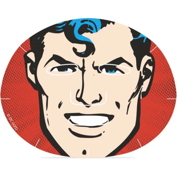 Mad Beauty DC Superman plátenná maska s kyselinou hyalurónovou 25 ml