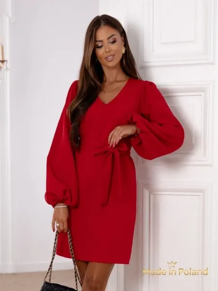Resti Bella Vica Women's Short Dress with Belt