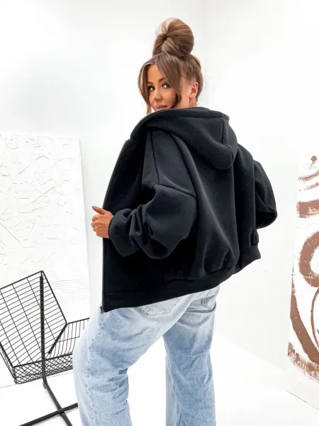 Resti Women's Cotton Insulated Butterfly Sweatshirt