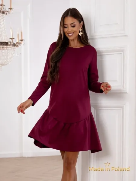 Resti Women's mini dress with a ruffle