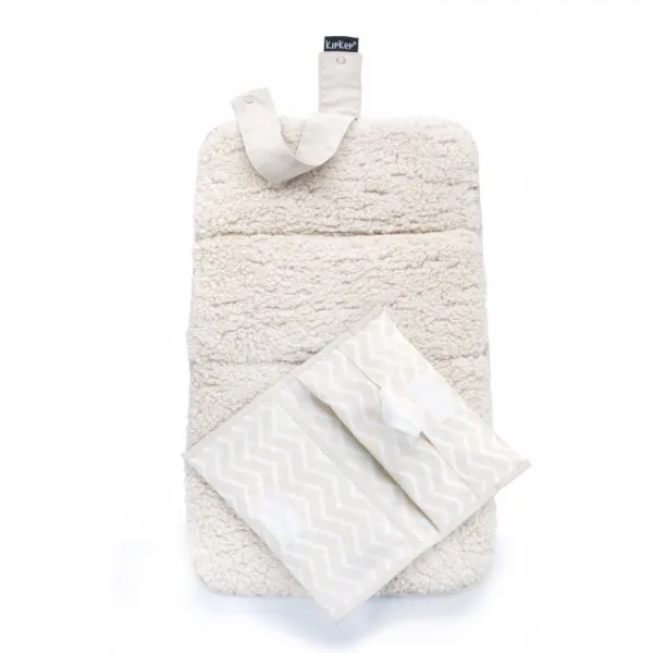 KipKep prebaľovací set NAPPER COMBI-SET Sandy Wig (kožúšok)