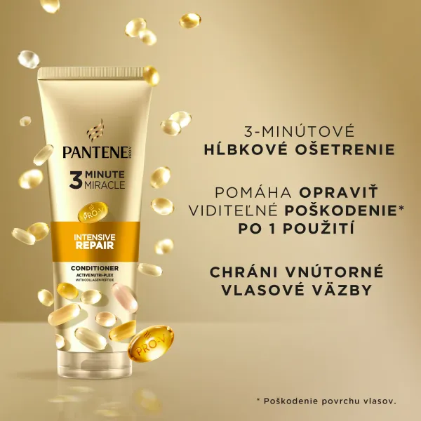 Pantene Pro-V Active Nutri Plex Golden Bag darčeková sada pre poškodené vlasy