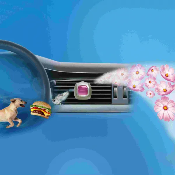 AmbiPur Car Flowers&Spring osviežovač vzduchu do auta 2x2 ml