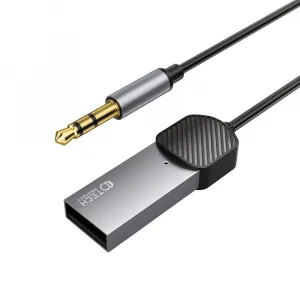 Tech-Protect Ultraboost bluetooth audio adaptér 3.5mm jack, šedý