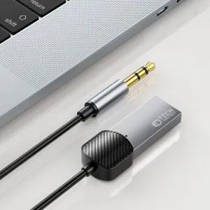 Tech-Protect Ultraboost bluetooth audio adaptér 3.5mm jack, šedý