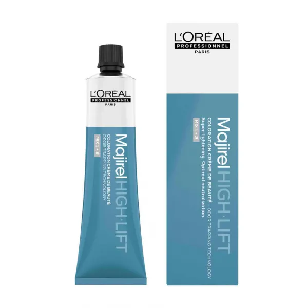 Zosvetľujúca farba na vlasy Loréal Professionnel Majirel High Lift 60 ml - Ash+ - L’Oréal Professionnel + darček zadarmo
