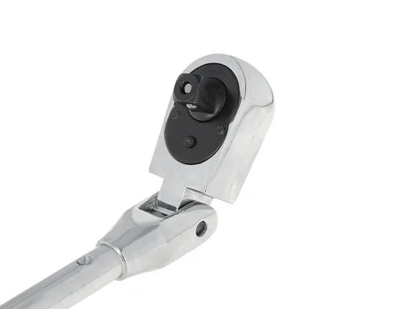 GEKO – teleskopická račňa s kĺbovou hlavou 3/8″, 285–375 mm, 72T (CrV)