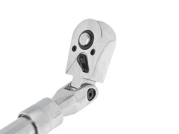 GEKO – teleskopická račňa s kĺbovou hlavou 3/8″, 285–375 mm, 72T (CrV)