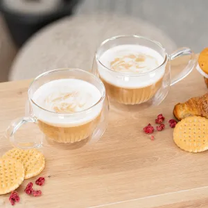 4Home Termo pohár na cappuccino Hot&Cool 270 ml, 2 ks