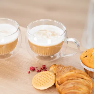 4Home Termo pohár na cappuccino Hot&Cool 270 ml, 2 ks