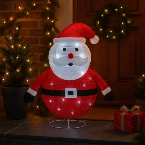 Nexos 72896 Vianočná dekorácia - Santa Claus, 30 LED, 58 cm