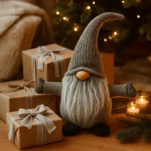 Tutumi Vianočný škriatok ELF 045 - 35 cm sivý