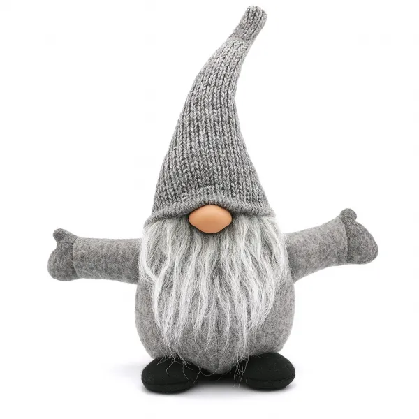 Tutumi Vianočný škriatok ELF 045 - 35 cm sivý