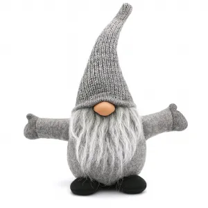 Tutumi Vianočný škriatok ELF 045 - 35 cm sivý