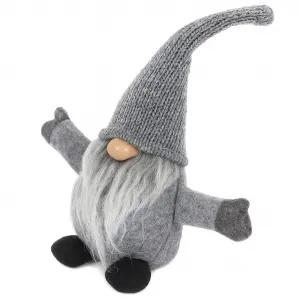 Tutumi Vianočný škriatok ELF 045 - 35 cm sivý