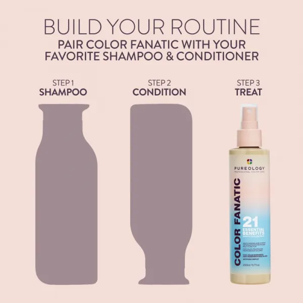 Pureology Color Fanatic bezoplachový sprej pre ženy 200 ml