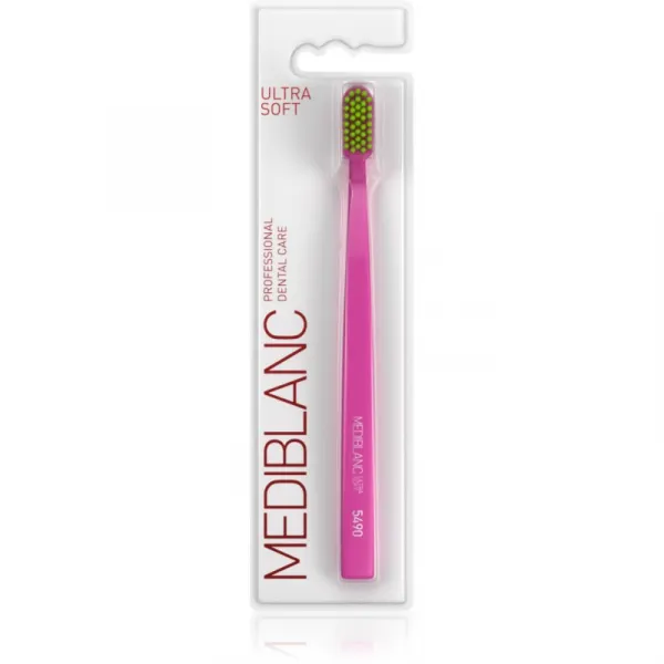 MEDIBLANC 5490 Ultra Soft zubná kefka ultra soft Pink 1 ks