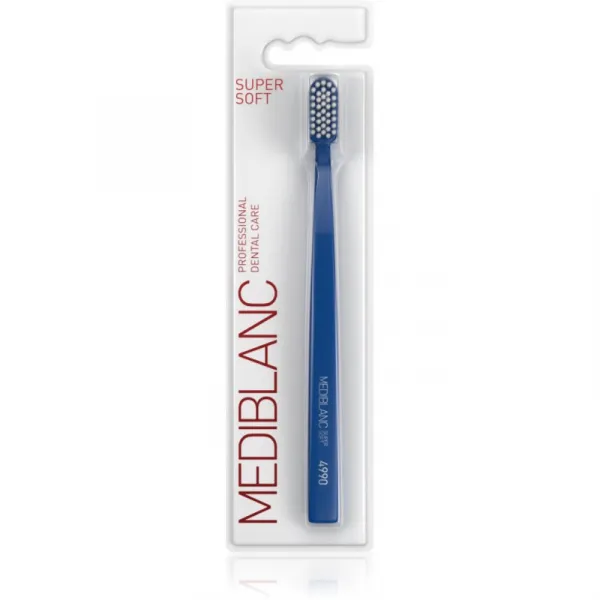 MEDIBLANC 4990 Super Soft zubná kefka supersoft Blue 1 ks