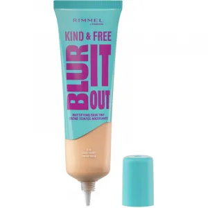 Rimmel Kind & Free Blur It Out ľahký hydratačný make-up SPF 20 odtieň 010 Rose Ivory 30 ml
