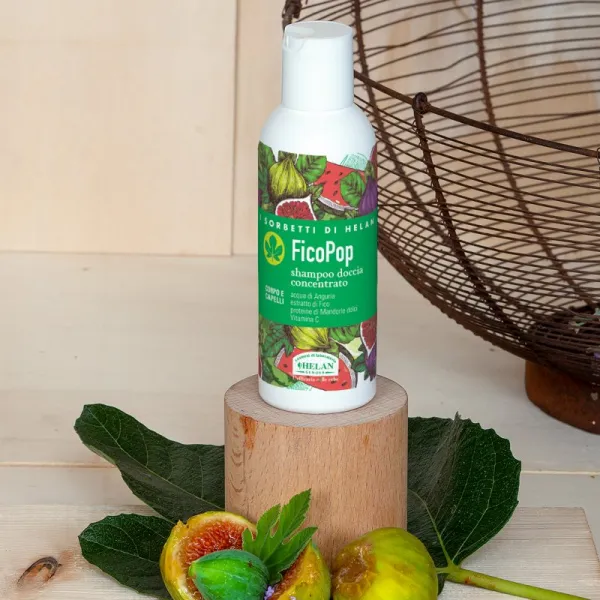 Helan I SORBETTI DI HELAN FicoPop Concentrated Shower Shampoo sprchový gél a šampón 2 v 1 150 ml