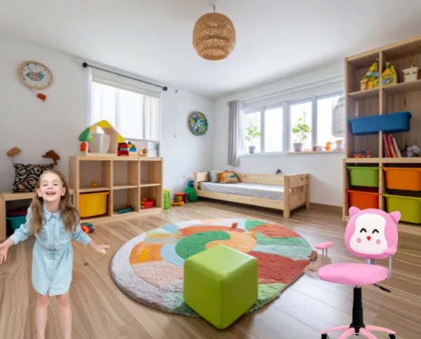 HALMAR Detská stolička KITTY, pre vek 4–12 rokov