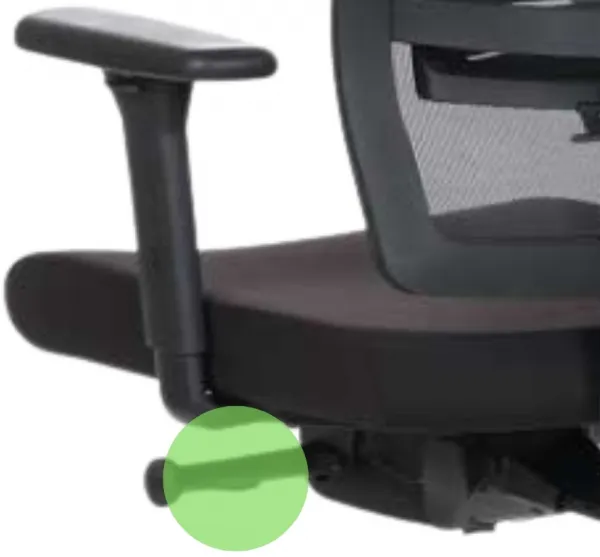 MERCURY Ergonomická kancelárska stolička WINDY čierna, vysoké postavy