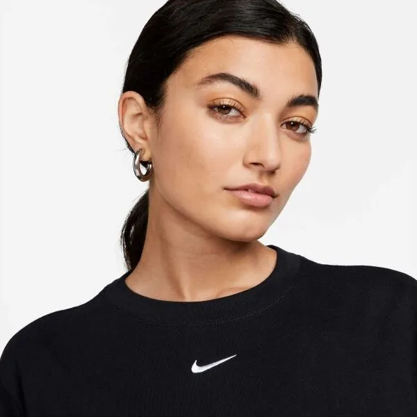 Nike SPORTSWEAR ESSENTIAL Dámske tričko, čierna, veľkosť